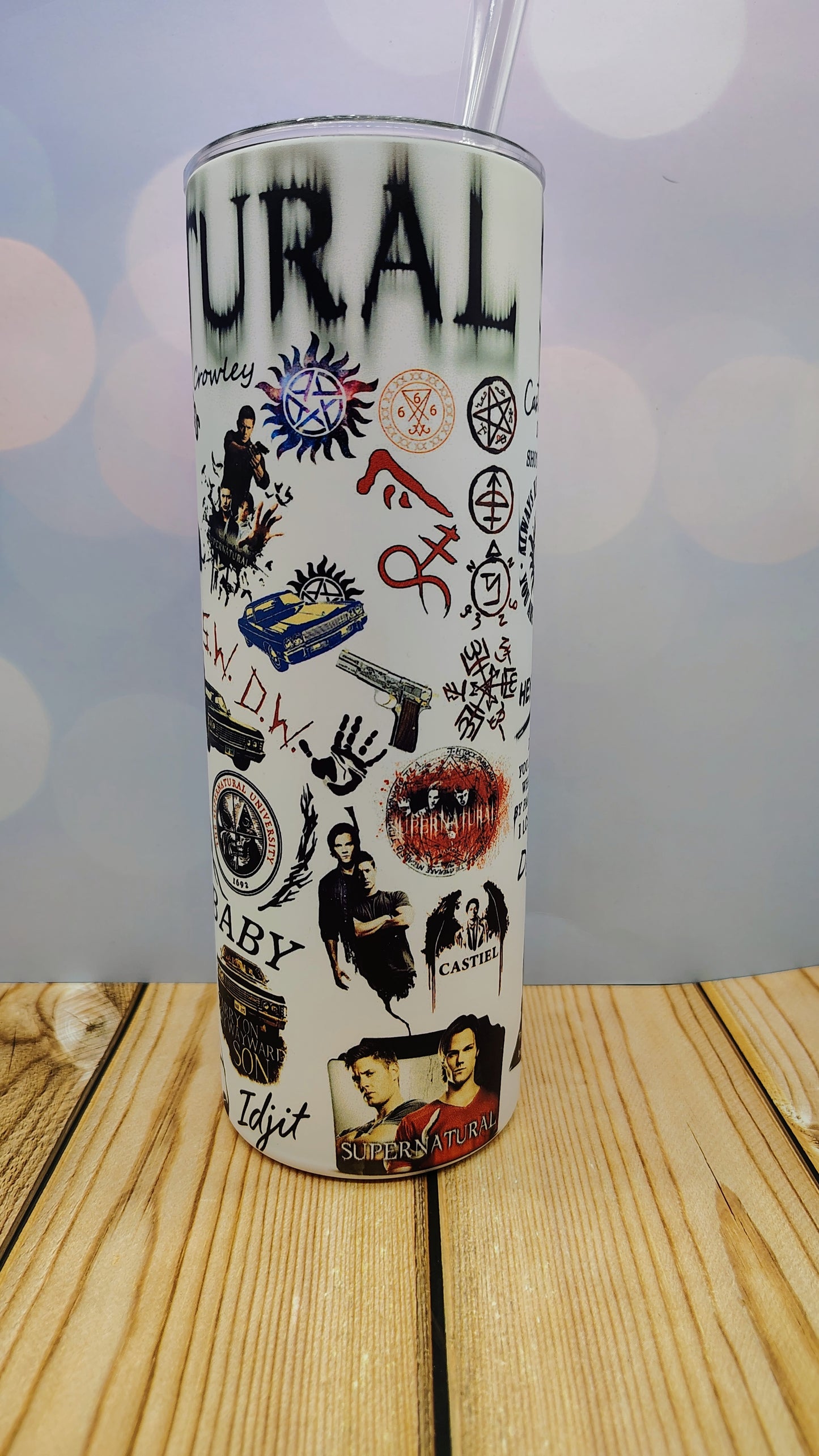 “Supernatural Family Business Glow Tumbler – 20 oz”