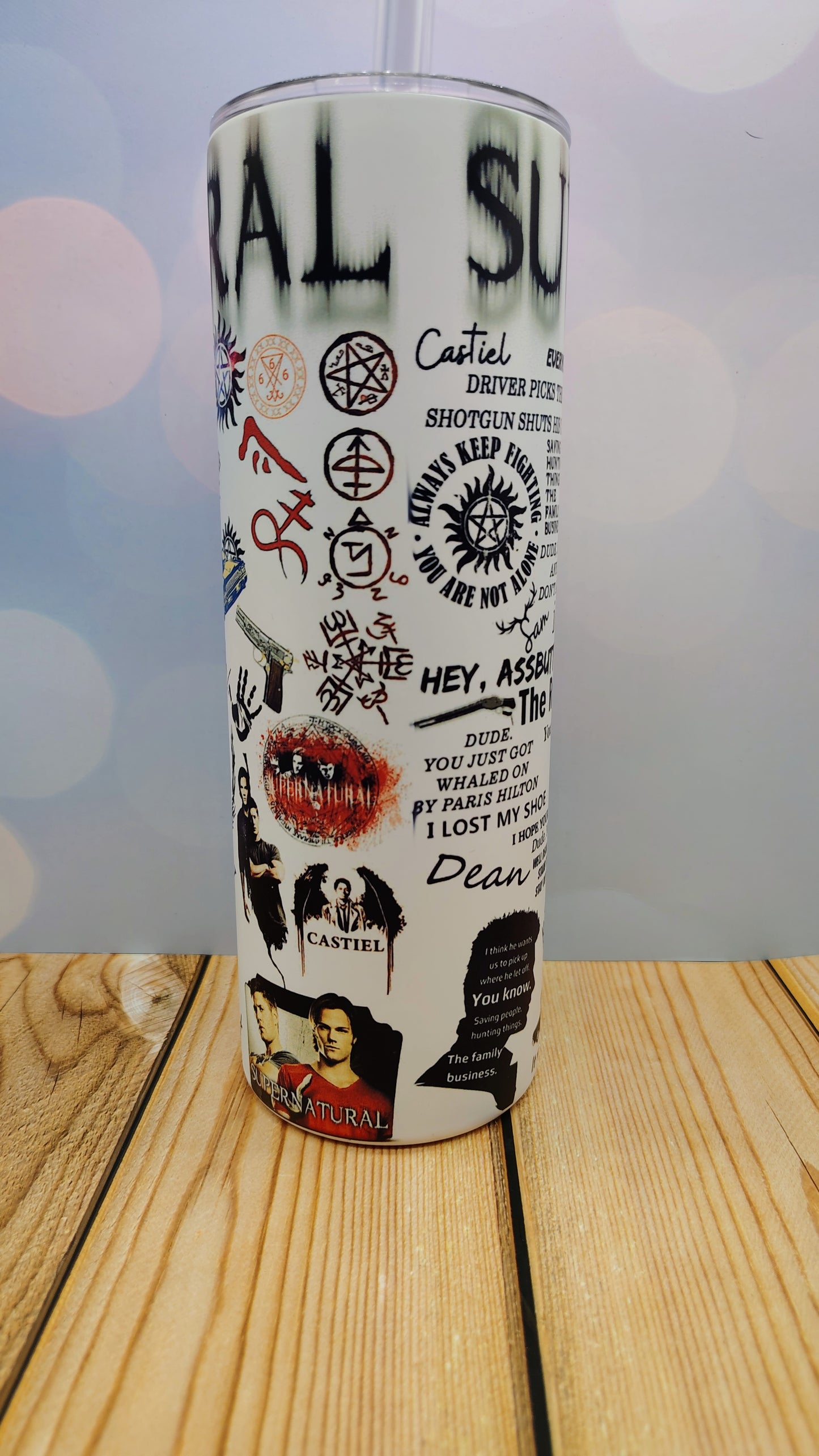 “Supernatural Family Business Glow Tumbler – 20 oz”