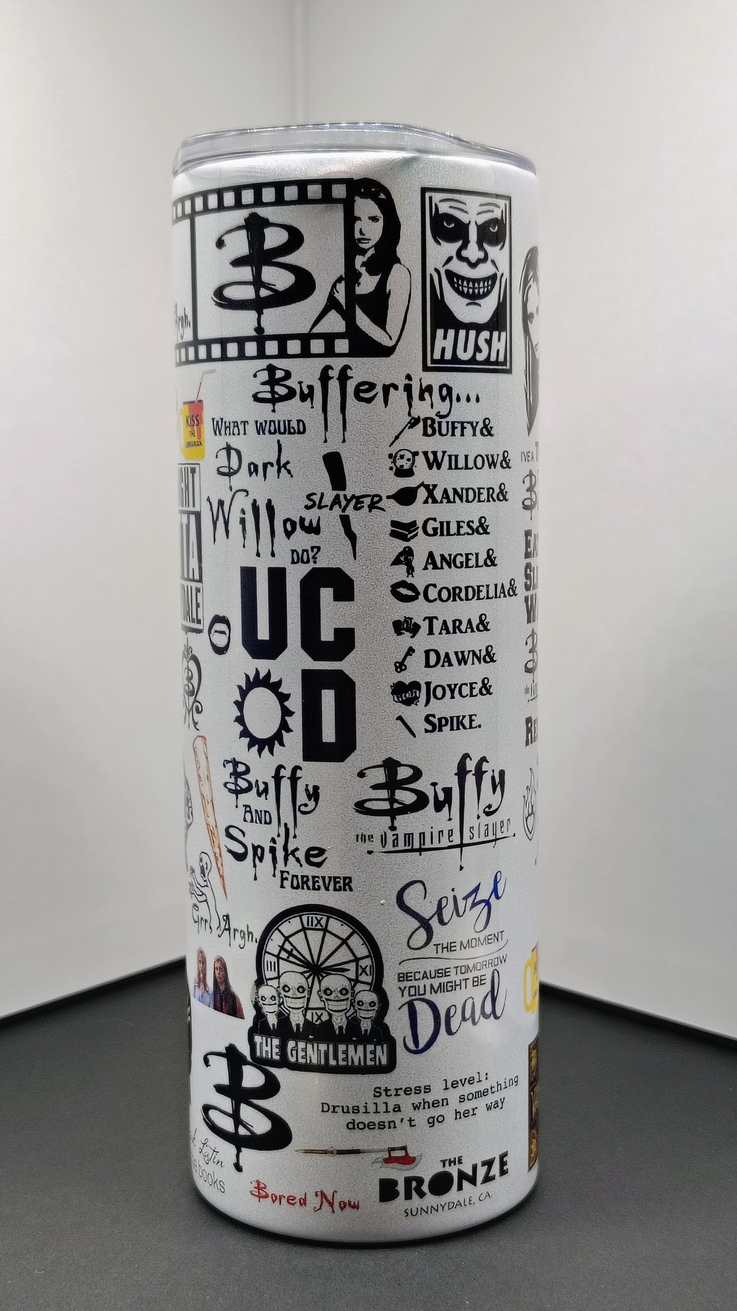 "Slay All Day 20 oz Tumbler"