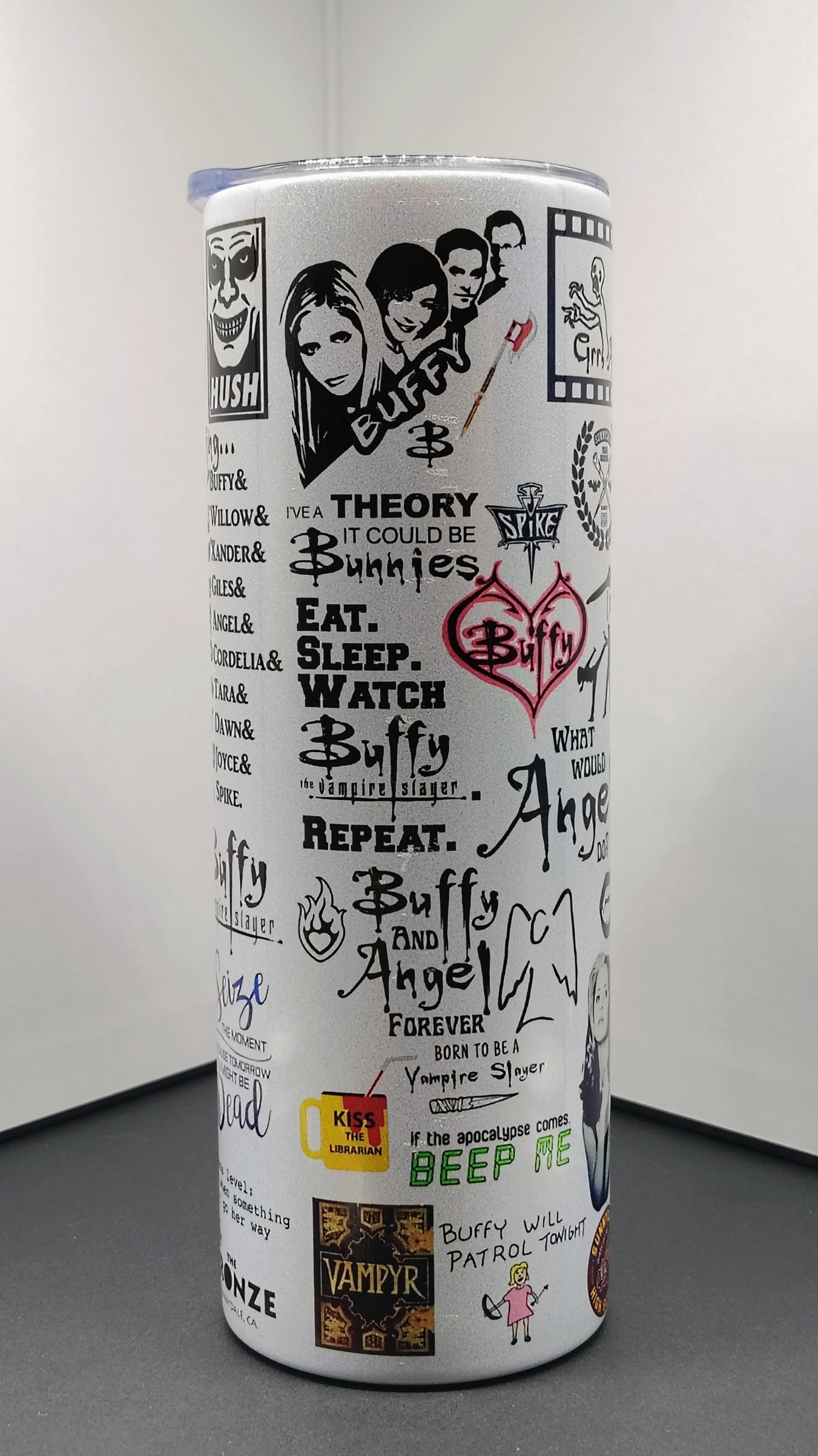 "Slay All Day 20 oz Tumbler"