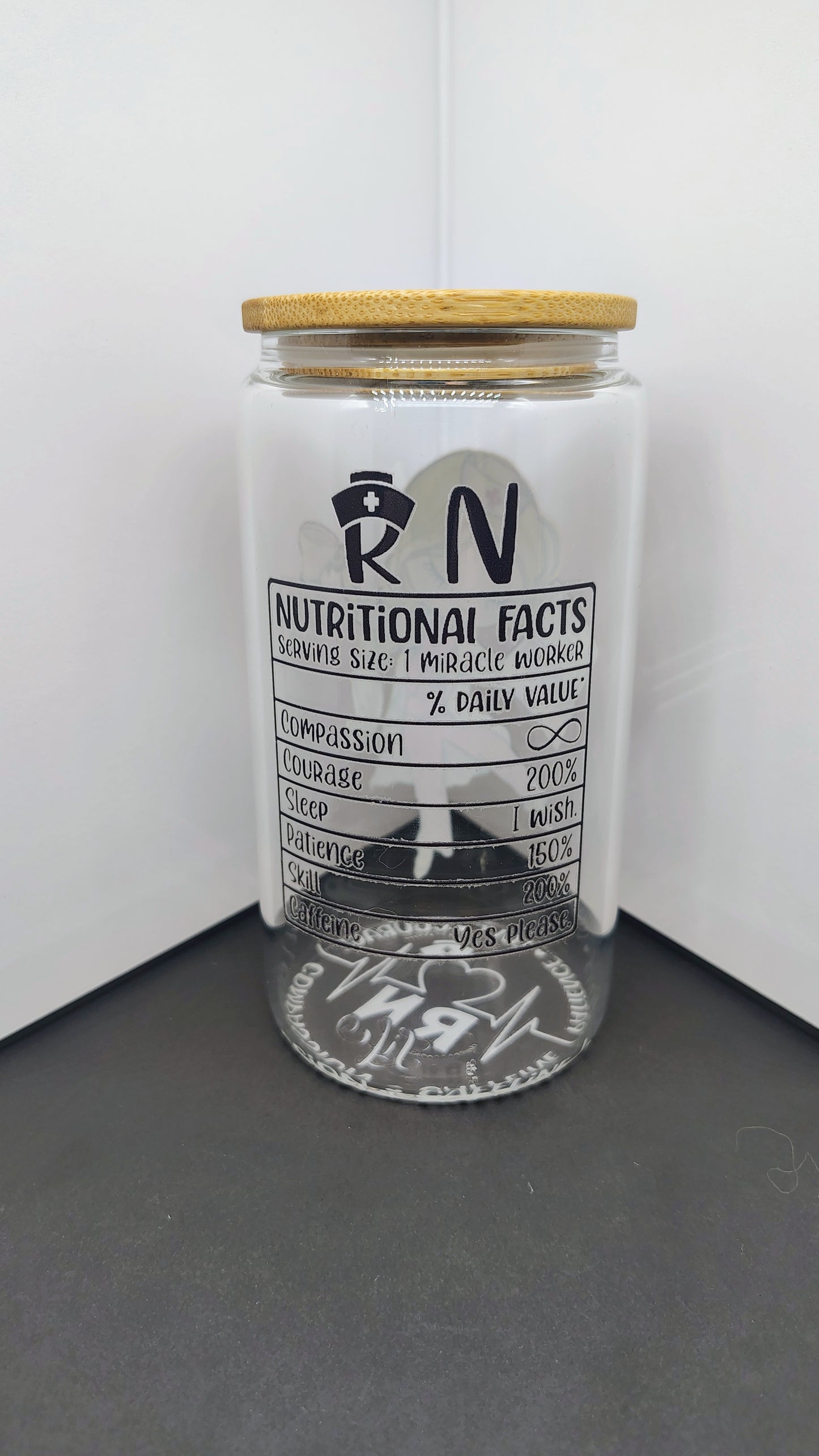 RN Life Glass Can – 16 oz