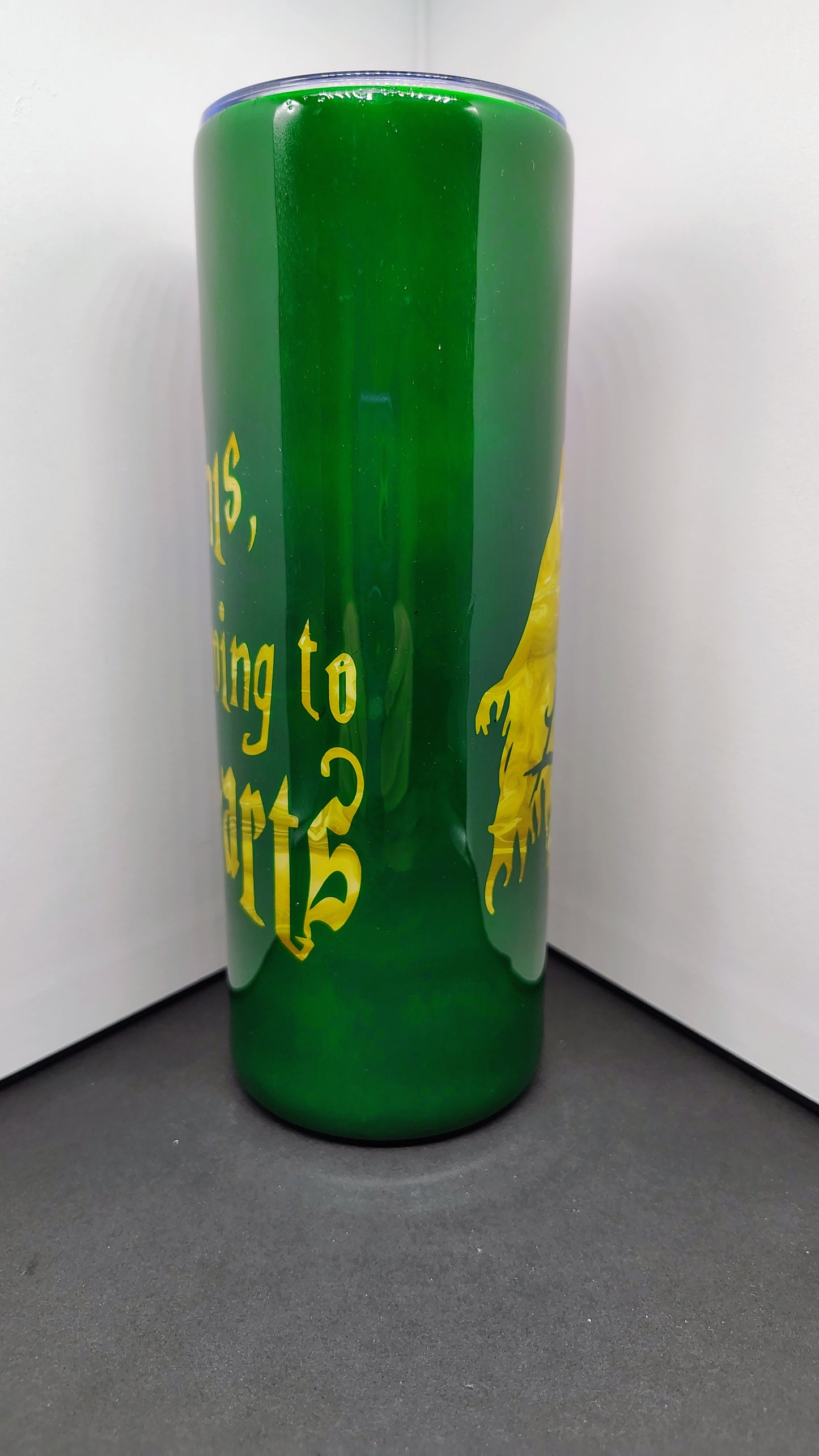 One of a Kind Hexed & Headed to Hogwarts 20oz Resin Tumbler