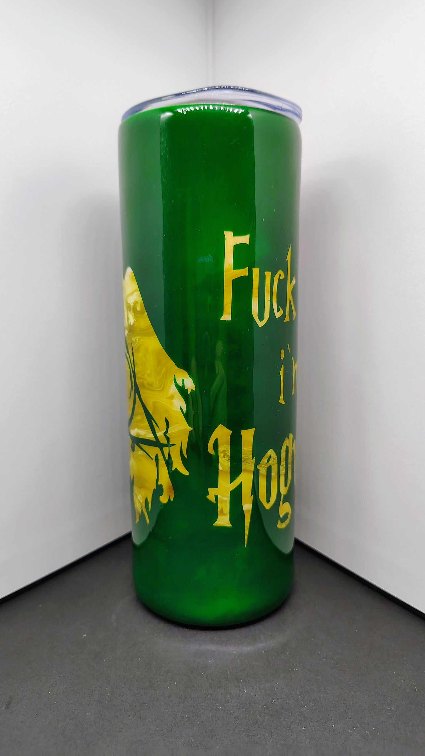 One of a Kind Hexed & Headed to Hogwarts 20oz Resin Tumbler