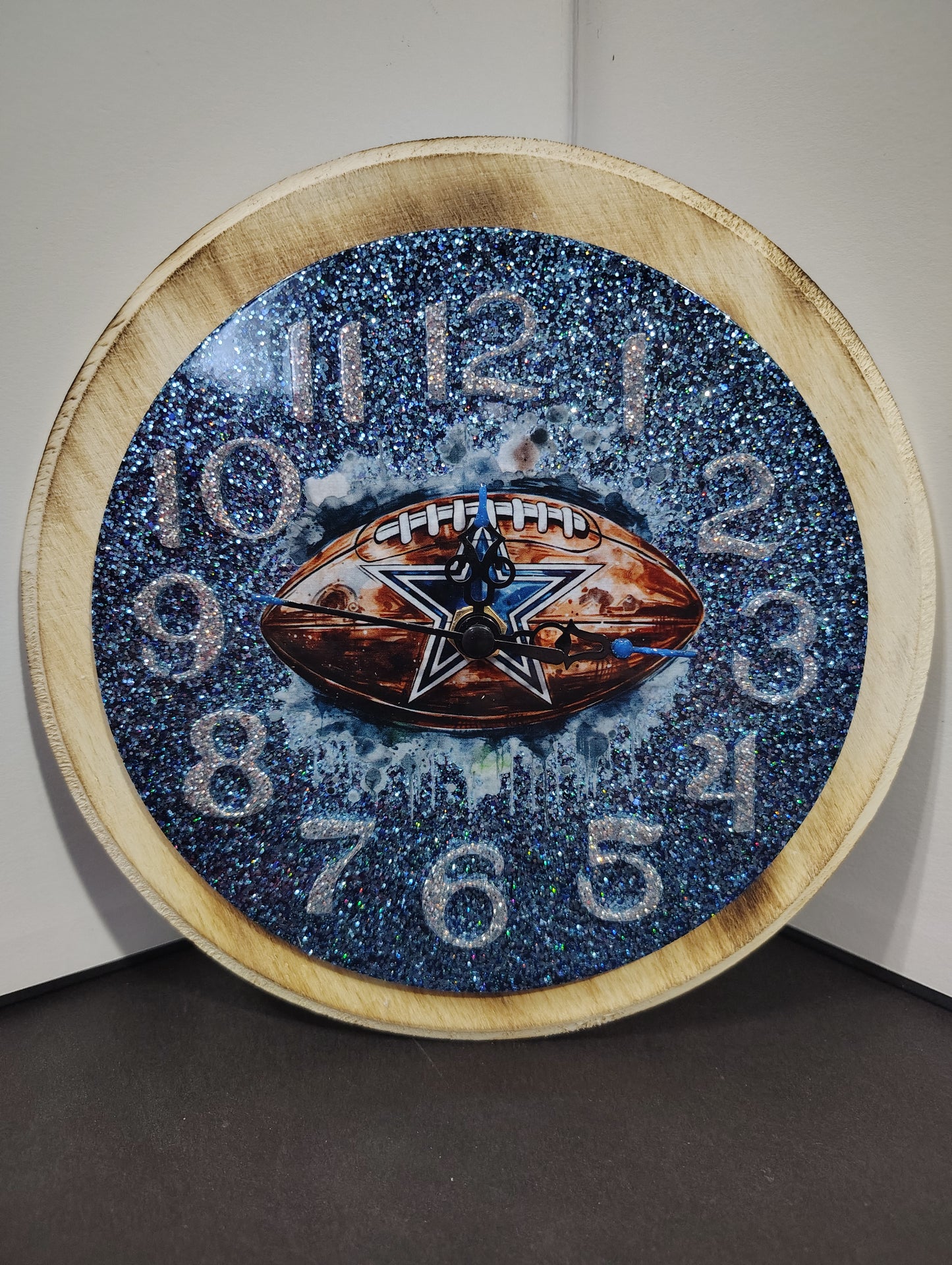 Cowboys 6 inch Clock