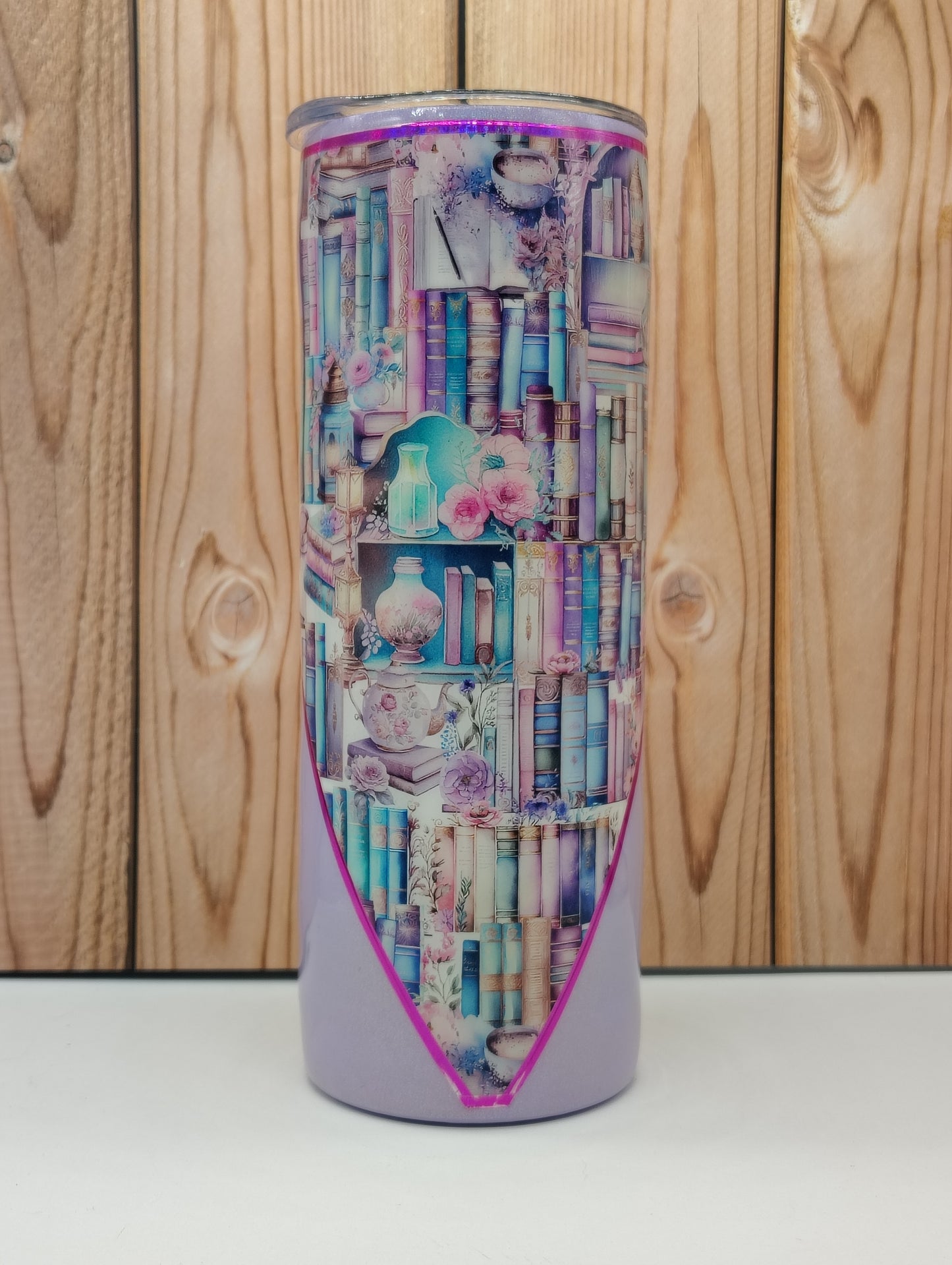 Dragon Library Resin Tumbler