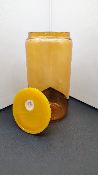 GoldenGlow 16oz Glass Can