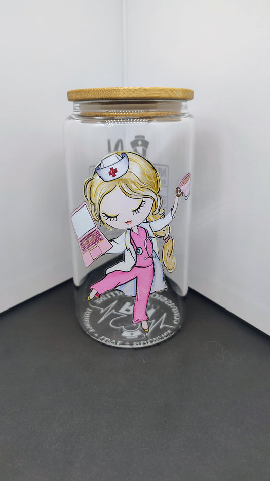 RN Life Glass Can – 16 oz