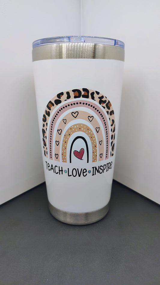 Teach • Love • Inspire 16 oz Tumbler