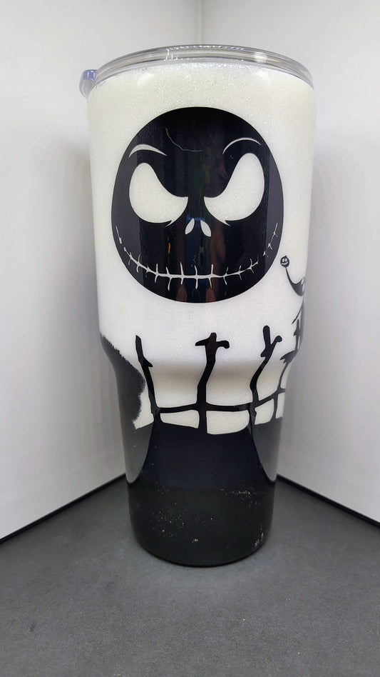 Haunted Holiday Magic – 40oz Nightmare Before Christmas Tumbler