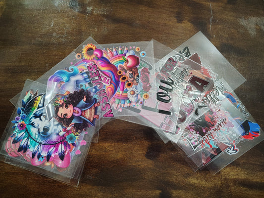 UV DTF Decal Bundle set of 20
