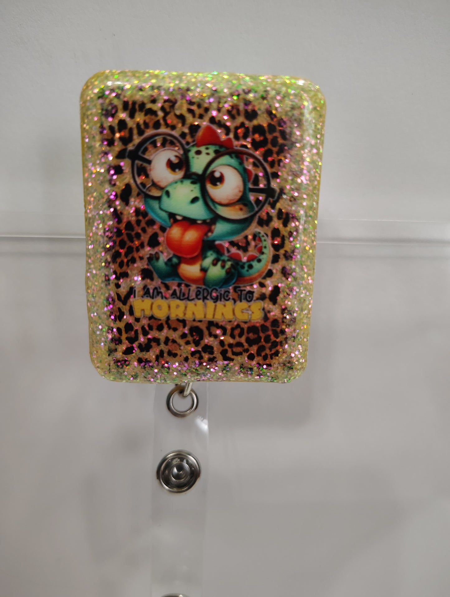 Everyday Interchangeable Badge Reel Faces