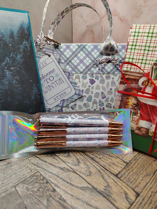 ❄️ Winter Wonderland Papercrafted Gift Purse Set