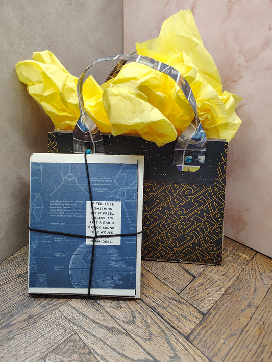 🌌 Galactic Adventure Papercrafted Gift Purse Set