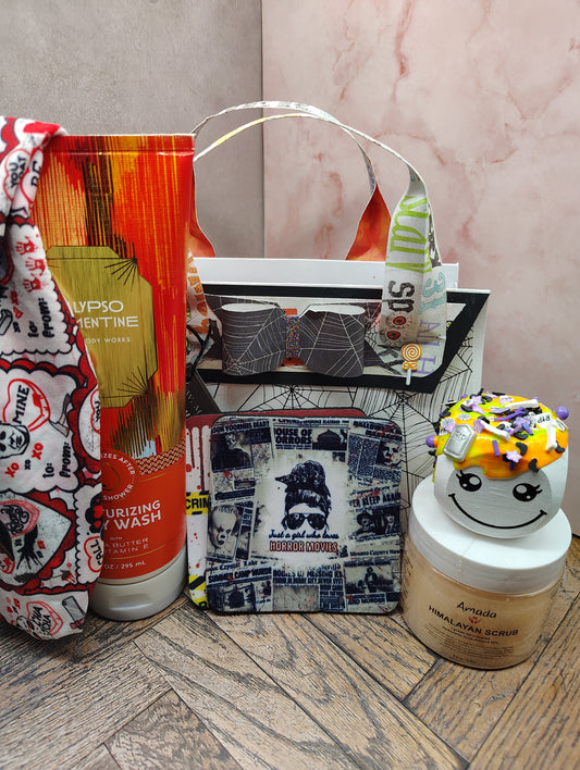 🕸️ Spooky Chic Papercrafted Gift Purse Set